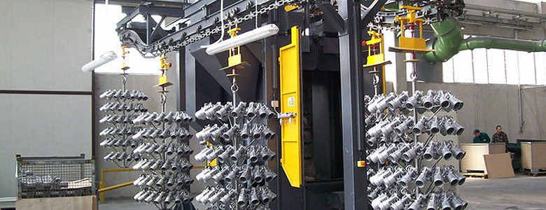 Дробемет подвесного типа