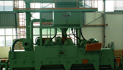 ДРОБЕМЕТЫ ПРОХОДНОГО ТИПА ДЛЯ НАКЛЕПА ПРУЖИН VZ