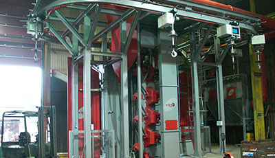 ПРОХОДНАЯ ДРОБЕМЕТНАЯ КАМЕРА VKP